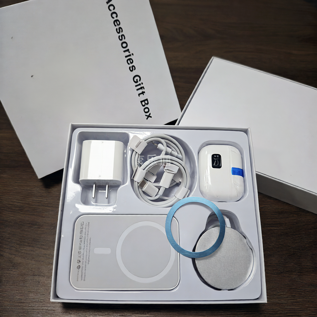 Magnetic Charging Kit with Bluetooth Earphones