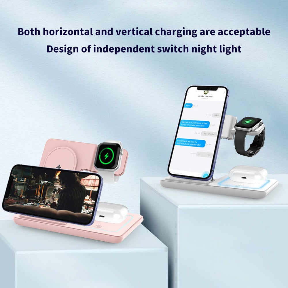 Foldable Wireless Charging Phone Holder