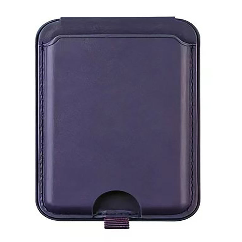 Magsafe Leather Card Holder with Phone Stand