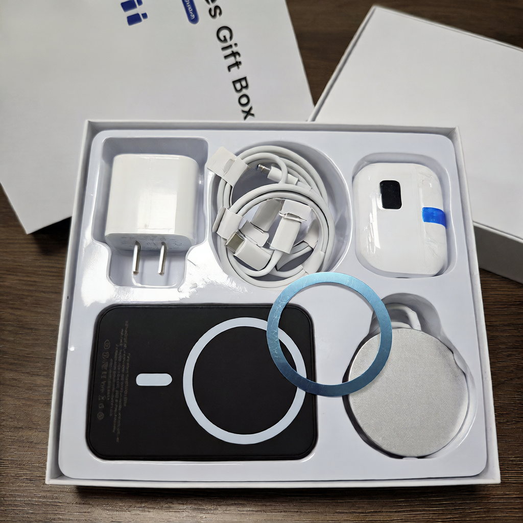 Magnetic Charging Kit with Bluetooth Earphones